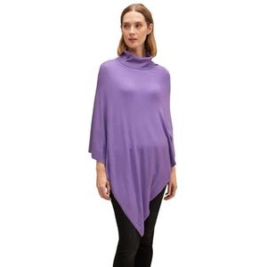 STREET ONE Poncho, Lupine Lilac, One Size