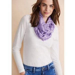 Street One Modieuze sjaal voor dames, Shiny Lilac, A