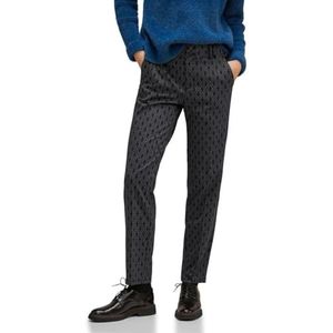 Street One Casual damesbroek, antraciet melange, 36W x 28L