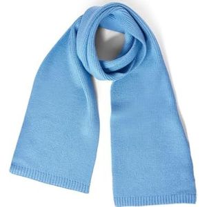 Street One Gebreide sjaal voor dames, Gentle Blue., A