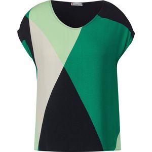 Street One LTD QR printed mat-mix shirt