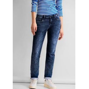 Street One A377232 jeansbroek voor dames, Indigo Knit Washed