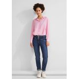 Jeans - Effen - Blauw Denim - Slimfit - Mid Waist