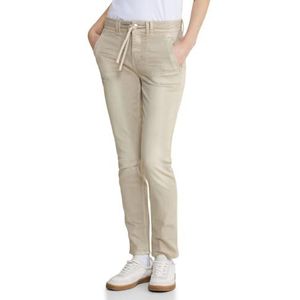 Jeans joggingbroek in losse pasvorm, Zacht zand gewassen, 27W x 28L