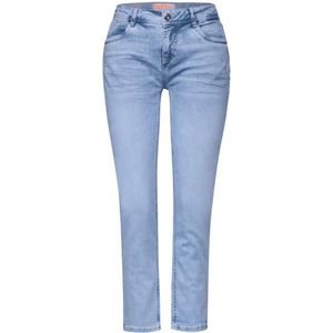 Street One A377245 dames jeans 7/8, Super helder gewassen blauw