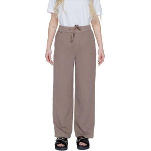 Street One - Broeken - Bruin - Katoen