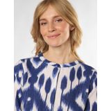 Street One Dames Linnen jurk met print in Blauw, in size: 34