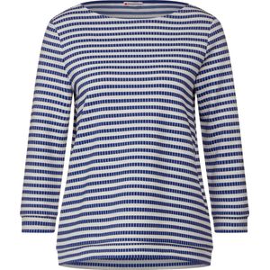 Street One Damesshirt, Fresh Intense Gentle Blue, 38