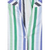 Street One - Tunic Blouse - Seersucker Stripe - Fresh Spring Green