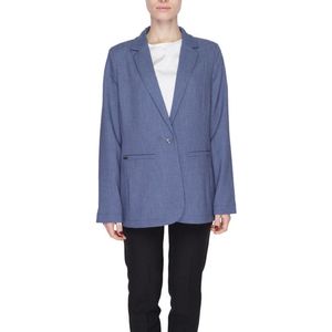 Street One - Set_long Blazer 212110 - Blazer - Blauw - Dames