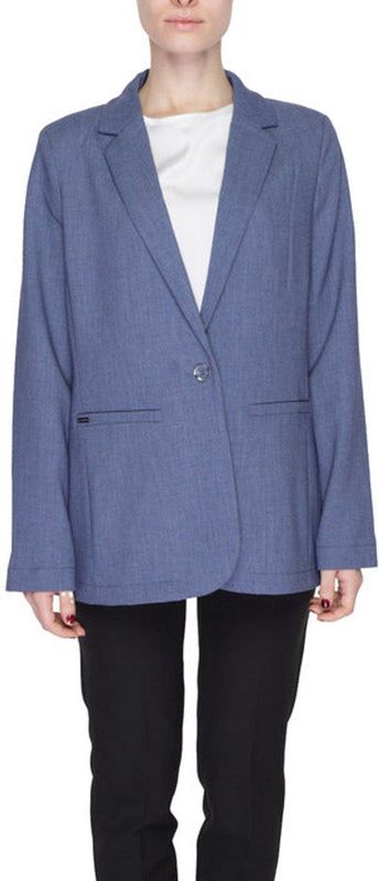 Street One - Set_long Blazer 212110 - Blazer - Blauw - Dames