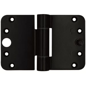 BSW Portus - Veiligheidsscharnier - Mat Zwart - 152 mm - 180 kg