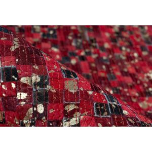 Teppich Rot / Gold 160cm x 230cm