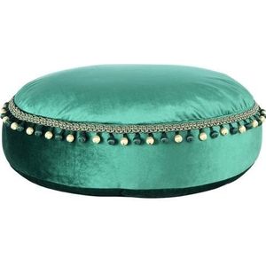 Lalee Avenue Poef Taj Mahal 425 (LxBxH) �Ø 65 x 25 cm - Groen