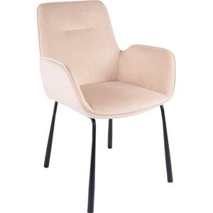 Lalee Avenue Eliot 125 stoel (LxBxH) 58,5 x 57 x 87 cm - crème
