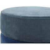 Kayoom Sitzhocker »Hocker Matilda 225, Komfortable runde Form, Gemütlicher Design-Hocker«, (1 St.), samtweich, elegant, gepolstert, große Sitzfläche
