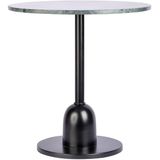 Decorationable - Bijzettafel Gordon - Groen/Zwart - 46x46x48cm (LxBxH)