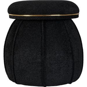 Kayoom Sitzhocker »Hocker Corin,extravagante Form,stilvolle Farben,elegant gesteppter Fuß«, (1 St.), komfortabel, hochqualitativ, pflegeleicht, sorgfältig verarbeitet