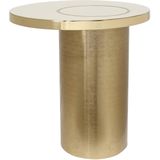 Lalee.Avenue Bijzettafel Art Deco 2325 licht taupe / goud - meerkleurig TB304-N