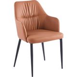 Lalee.Avenue Laleeavenue Merit 125 stoel set van 2 bruin - bruin CH304-BRW