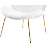Lalee.Avenue Laleeavenue Jaden 125 stoel set van 2 wit / goud - goud CH306-WHT