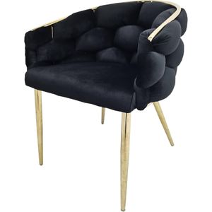 Set van 2 eetkamerstoelen Grace velvet | Underbar