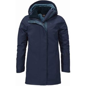 3-in-1 Jas - Effen - Licht Gevoerd - Afneembare Capuchon