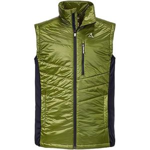 Schöffel Heren Hybrid Vest Stams M, Calla Green., 58