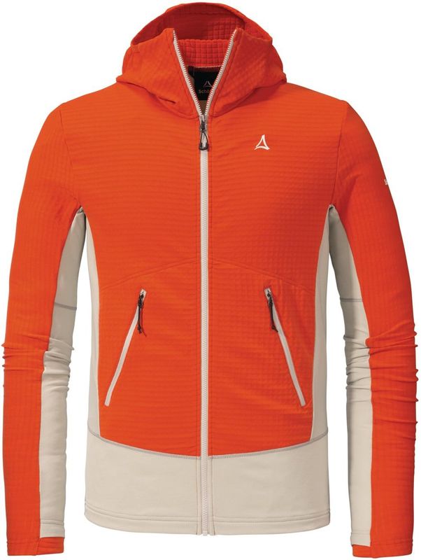 Schöffel - Fleece Hoody Monte Sart - Fleecejack - Oranje