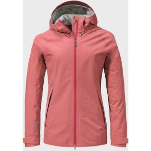 Schöffel - Outdoorjack 2L - Roze - Met Capuchon - Regular Fit