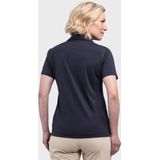 Schöffel - Ramseck - Poloshirt - Blauw - 77% Polyester, 18% Lyocell, 5% Elastaan