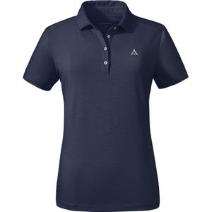 Schöffel - CIRC Polo Shirt - Blauw - Poloshirt