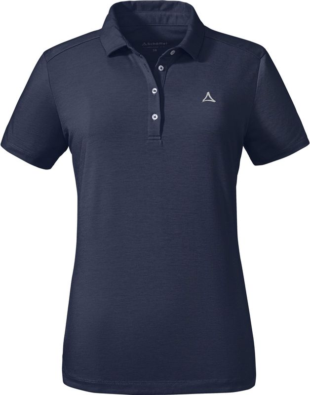 Schöffel - CIRC Polo Shirt - Blauw - Poloshirt