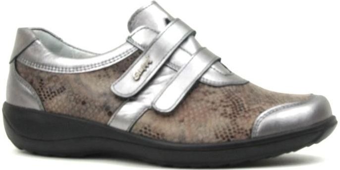 Stuppy - 9972 Klittenbandschoenen - Taupe - Wijdte H