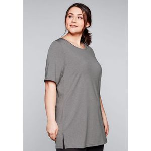 Sheego Longshirt "Große Größen", mit atmungsaktiver, schnelltrocknender Funktion