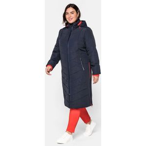 SHEEGO Wintermantel  nachtblauw / rood