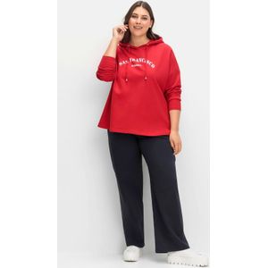 SHEEGO - Broek 'Ella' - Donkerblauw - Jeans - Loosefit - Mid Waist