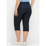Sheego Caprihose "Große Größen", extra schmal in Denim-Optik