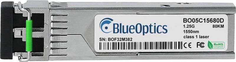 SFP-1GZXLC - SFP-Transceiver - Blauw - Metalen Behuizing