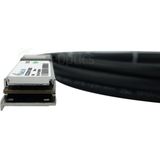 BlueLAN - 40GB-C0.5-QSFP Kabel - Zwart - Koper - 0,5 Meter