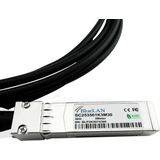BlueLAN - 40G-QSFP-4SFP-C-5M - Passieve DAC Kabel - Zwart - 5 Meter