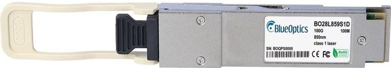 BlueOptics - QSFP28 BO28L859S1D - Zendontvanger - Zilver - Compatibel met Cisco 100GQSFP-SR4-4