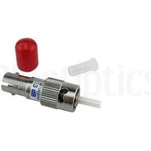 BlueOptics Glasvezelverzwakker Multimode ST Simplex 20dB, Zendontvangers, Rood