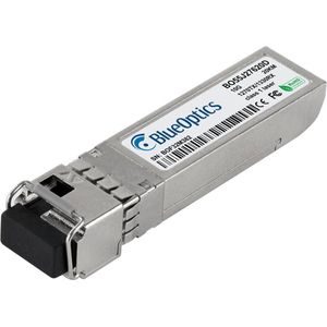 BlueOptics BO55J27620D Bidi SFP+ Transceiver 10GBASE-BX-U 20KM, Zendontvangers, Zilver