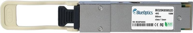 BlueOptics - FTL410QE1C-MF - Compatibel QSFP - Zilver - 40 Gbit/s