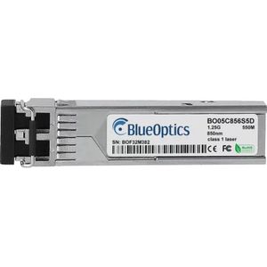 BlueOptics Finisar (Dell) FTLF8519P2BNL-FC Compatibel SFP BO05C856S5D, Zendontvangers, Zilver