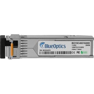 BlueOptics Transmode SFP-BXD43-20KM compatibele SFP BO15C4931620D, Zendontvangers