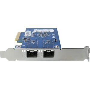 BlueLAN Geconvergeerde netwerkadapter X520-DA2, Ethernet, FCoE, 10GbE Dual Port SFP+, Chipset: Intel 82599 (Mini PCI Express), Netwerkkaarten, Blauw
