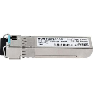 BlueOptics Edge Core SFP28-25G-BX-U-80KM Compatibel SFP28 BO04Q29680D, Zendontvangers
