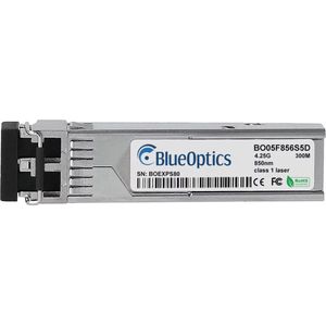 BlueOptics Compatibel HPE Compaq 416729-001  BO05F856S5D SFP Transceiver, LC Duplex, 4GBASE-SW, Fibre Channel, Zendontvangers, Zilver